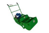 Electric Lawn Mower - Galvanized Steel, Green | High Performance, High Efficiency Garden Cultivator