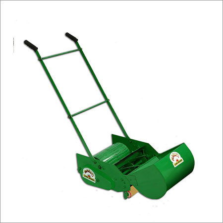 Green Roller Type Lawn Mower