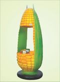 Fiber Body Steam Corn Machine