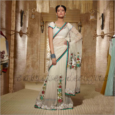 Fancy Embroidered Sarees