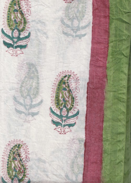 Chanderi Plain Suits Design 1075