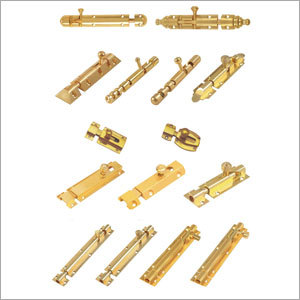 Towerbolts Latch - Brass 50-200mm Gold, Secure Fastening & Easy Installation
