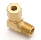 Brass Forging male elbow