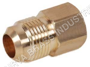 Brass flare-female-connector 