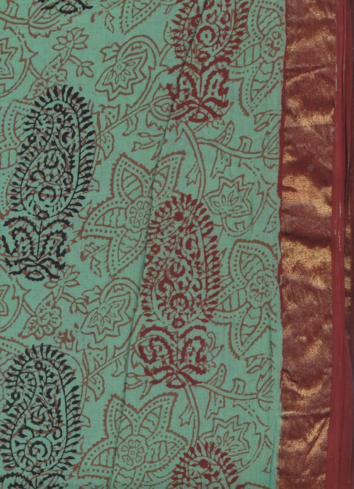 Stoles Silk Zari Border