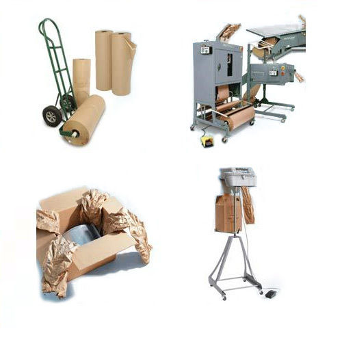 Semi-automatic Paper Protective Packaging Machine