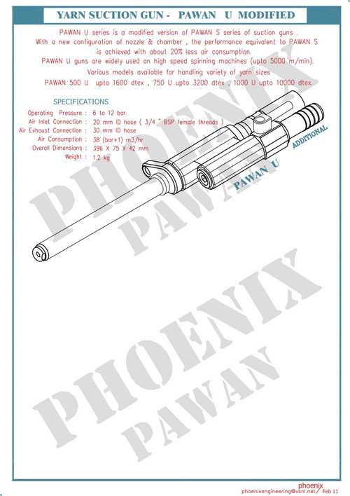 High Speed Suction Gun Pawan U