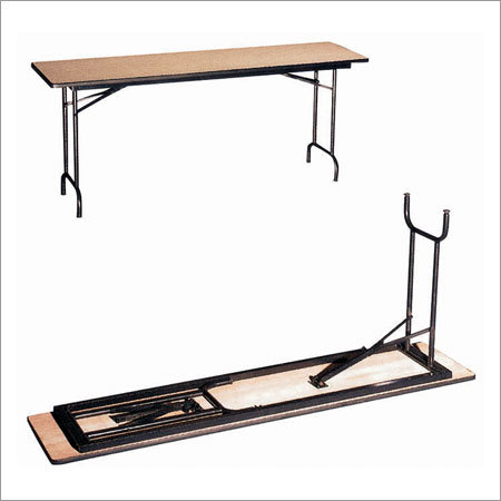 Wooden Cafeteria table