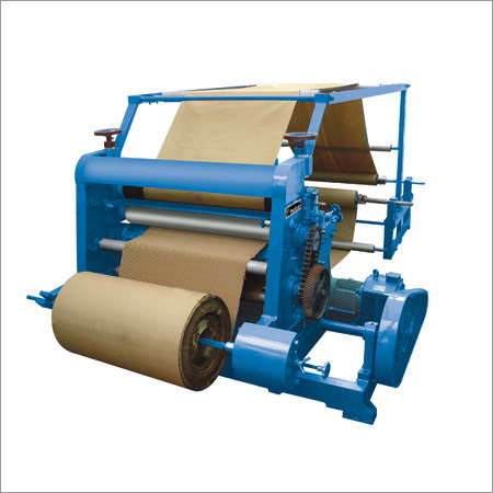 Single Face Paper Vertical Type Machine