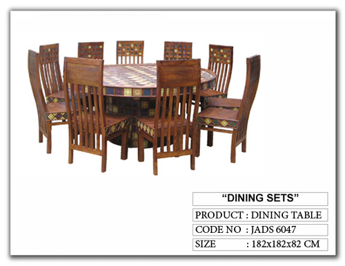 Dark Wood Dining Sets