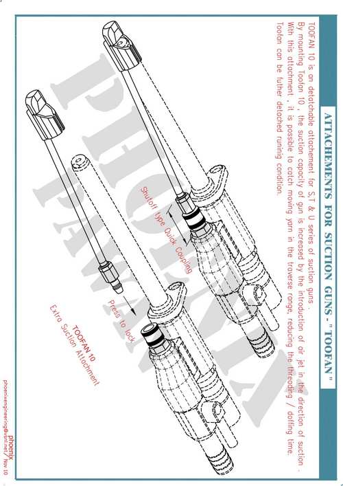 Yarn Suction Gun - Extra Suction Attachment Toofan