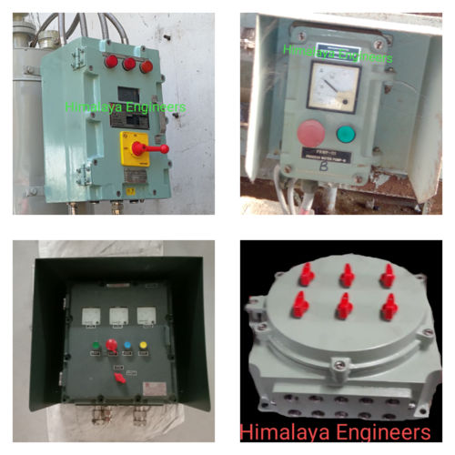 Flameproof Control Station Base Material: Metal Base