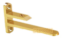 Brass F Glass Brackets