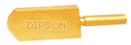 Brass Glass Bat Bracket