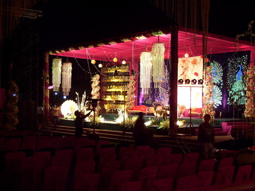 Wedding Lighting Arrangment