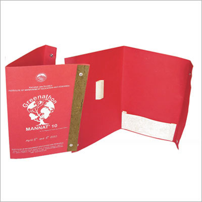 Eco-Friendly Conference Folder