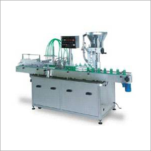 Automatic Volumetric Liquid Filling & Capping Mach