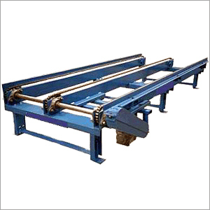 Chain Conveyor To Carry Pallets Crates, Cartons