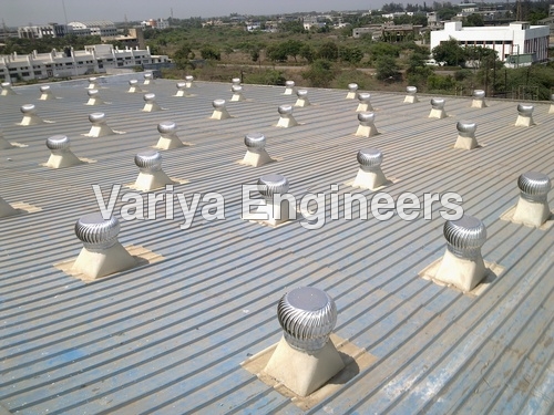 Rooftop Air Turbo Ventilator By VARIYA ENGINEERS