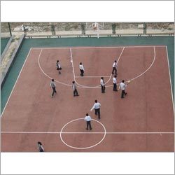 Synthetic Basketball Court