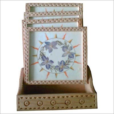 Wooden Coaster Stands