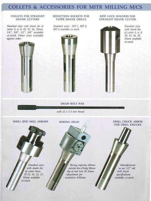 Milling Machine Accessories