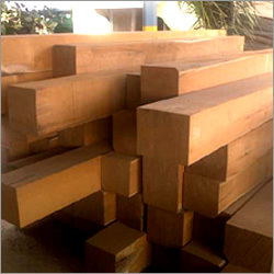 Burma Teak Big Post Wood Core Material: Wooden
