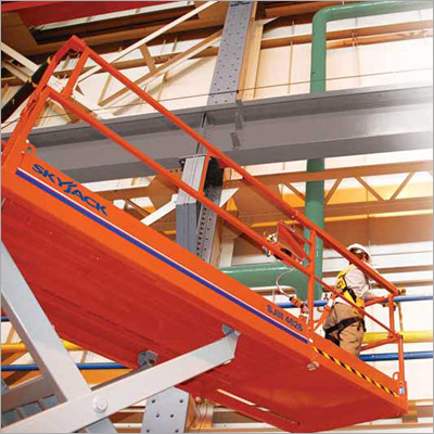 Small Scissor Lifts - 2.3m Length, 1.2m Width, 9.9m Work Height | Drivable Height, Extension Deck, Large Platform