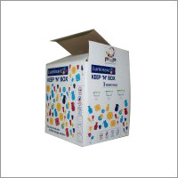 Printed Die Cut Storage Box