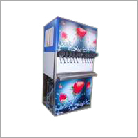 Soda Shop Machine - Stainless Steel, 72X30X24 Inches, 8 Taps | Refrigeration Cooling, Easy Operation, Multiple Flavors, Durable Design