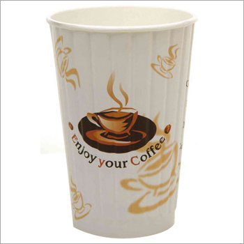 Paper Cups - Paperboard 8-16 oz, White, 7-10 cm Diameter | Disposable, Biodegradable, Lightweight, Customizable Print