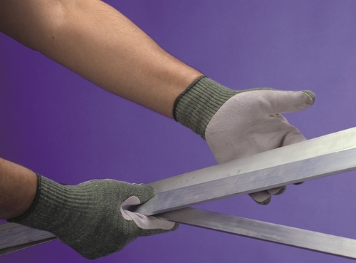 Cut Resistant Palm Leather Gloves LEVEL 5