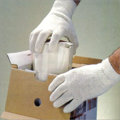 Cotton Knitted Seamless Gloves