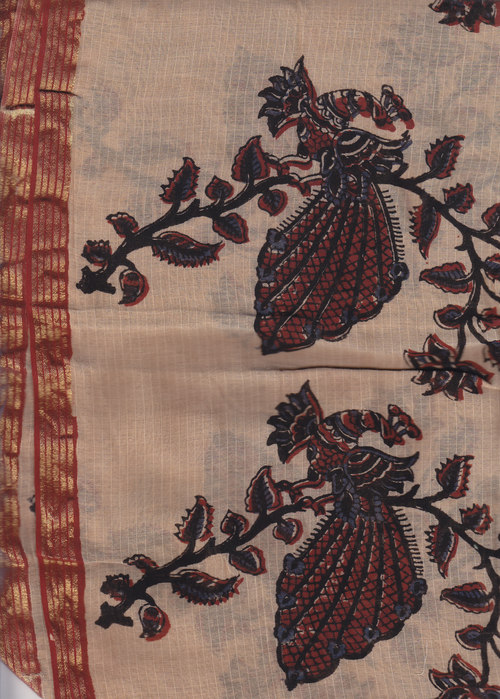 Maheshwari zari pati Suit Design 1063