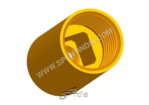 BRASS DOUBLE THREAD SECTION SLEVE