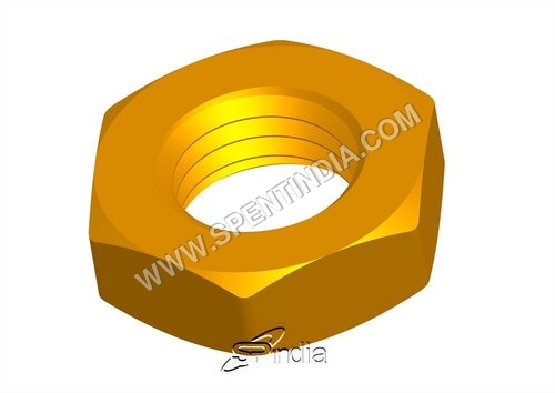 BRASS NUT 5 - Brass, 5 mm, Hexagonal | Durable, Corrosion Resistant, Precise Threads, Secure Fastening