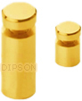 Brass MF Round Stud