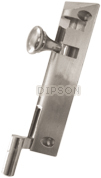 Brass Triangle Marble (Neck) Tower Bolt
