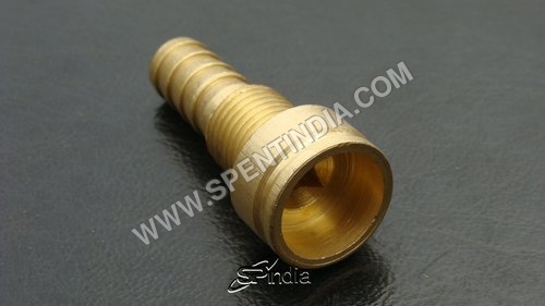 BRASS LPG NIPPLE 2 - Brass, Varies Size, Polished Finish | Durable, Leak-Proof, Corrosion Resist, High Strength, Easy Install