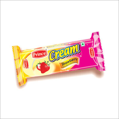 Cream Strawberry Biscuits