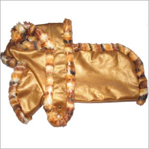 Dog Coats - Polyester XS-XL, Gold | Velcro Fastening, Warmth, Comfort, Durable, Customizable