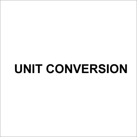 Unit Conversion Table