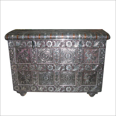 Metallic Jewellery Chest Drawer(Sandook)