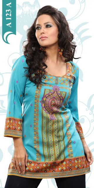 Crepe Kurtis Exporters Overseas Market