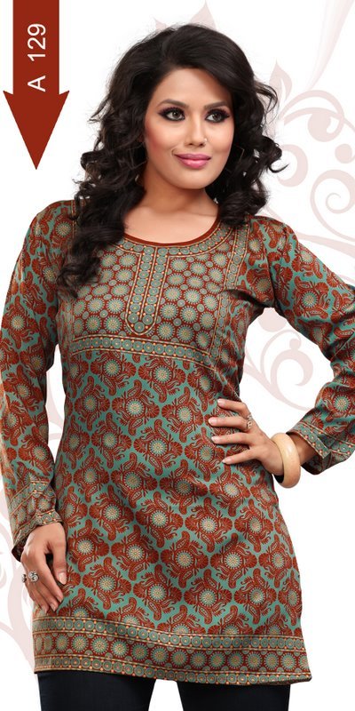 Crepe Kurtis Suppliers Overseas world