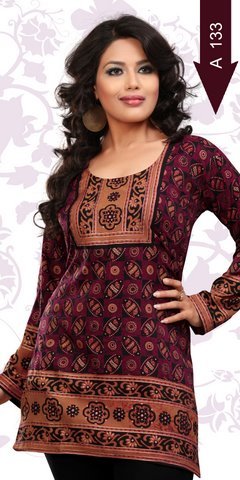 Manufacturer OF Crepe Kurtis India