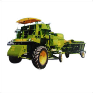 Driven Combine Harvester