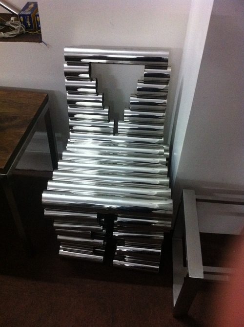 Stainless Steel Designer Chair