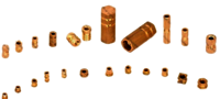 Round Brass Inserts For Plastic