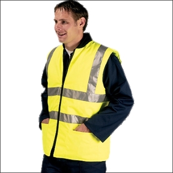 High Visibility Safety Bodywarmer